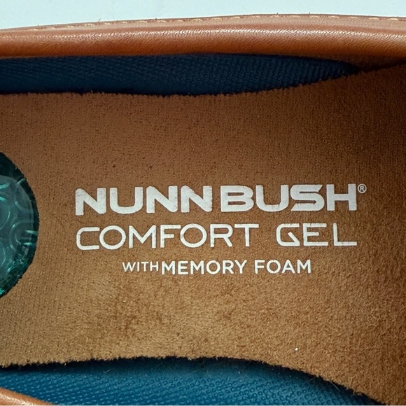 Nunn Bush Men\'s Drexel Moc Toe Penny Loafers Cognac Leather Size 10M main image 7
